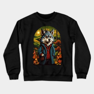 Cute wolfy Crewneck Sweatshirt